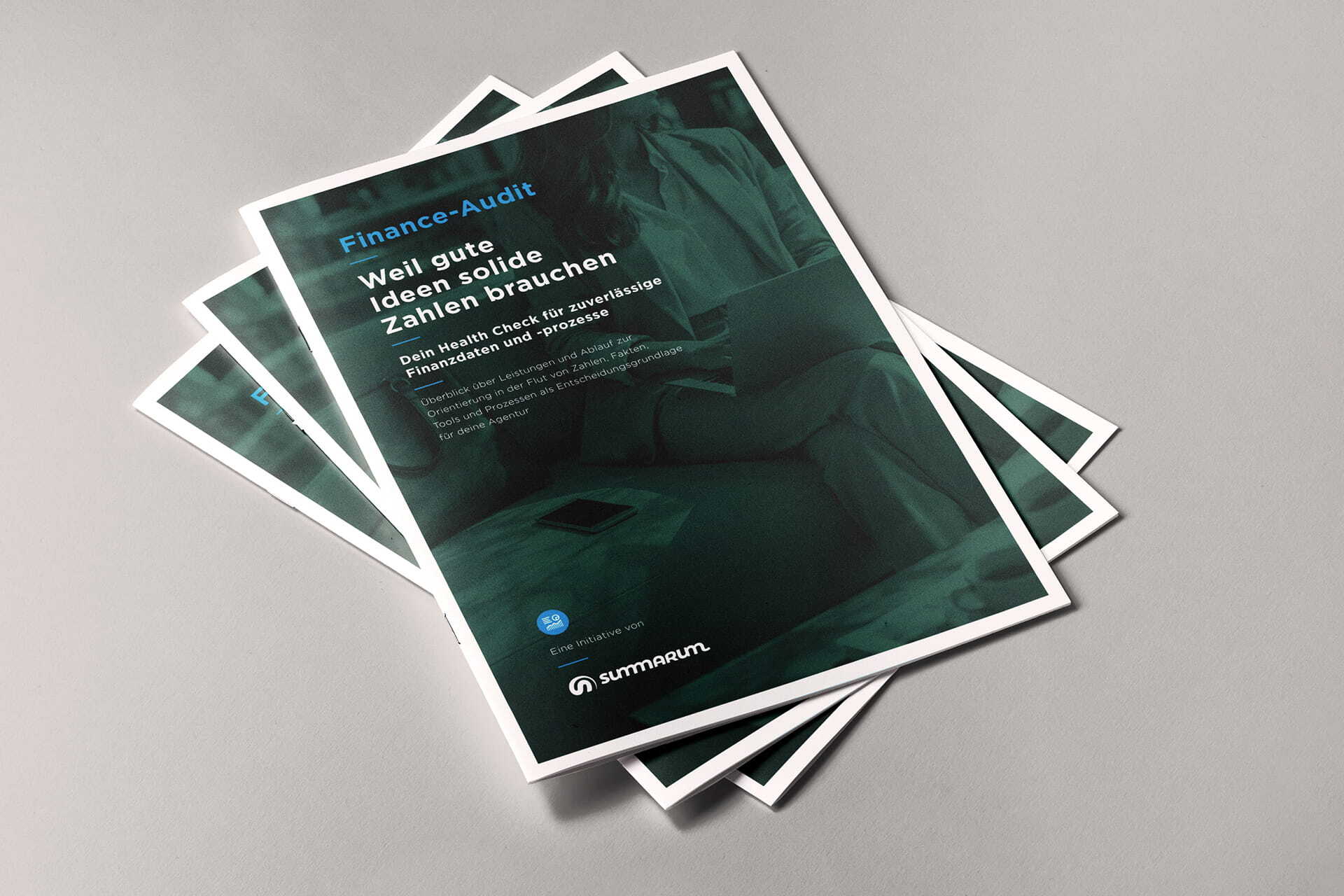 Broschüre weil gute Ideen solide Zahlen brauchen